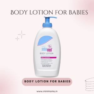 Baby body lotion