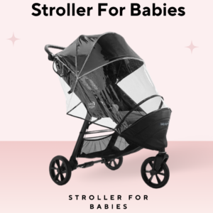 Baby Stroller with weather shield